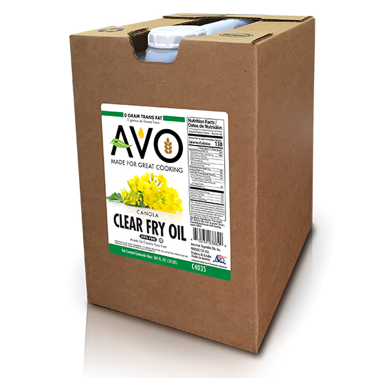AVO 35lbsBox CanolaClearFry